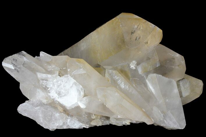 Wide Quartz Crystal Cluster - Brazil #121416